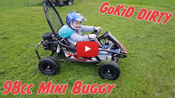 98cc GoKid Dirty Benzin Kinder Mini Buggy Nitro Motors