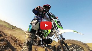 Storm 110cc Pit Bike - Test on Motocross Track -Nitro Motors