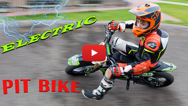 Tiger 1100W 36V LI-ION Electric Dirt Bike Kids Motorbike Test ride video