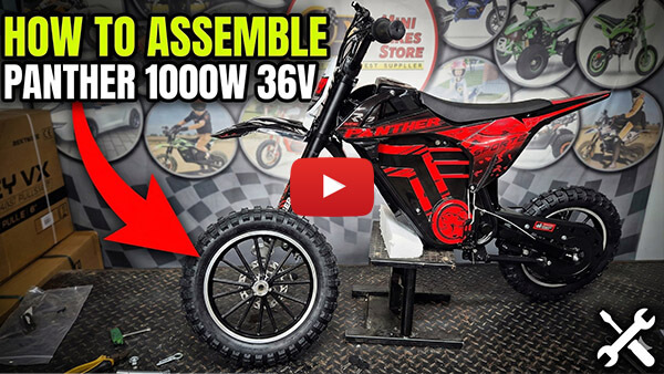Assembly Instructions of Panther 1000W 36V Cross Bike