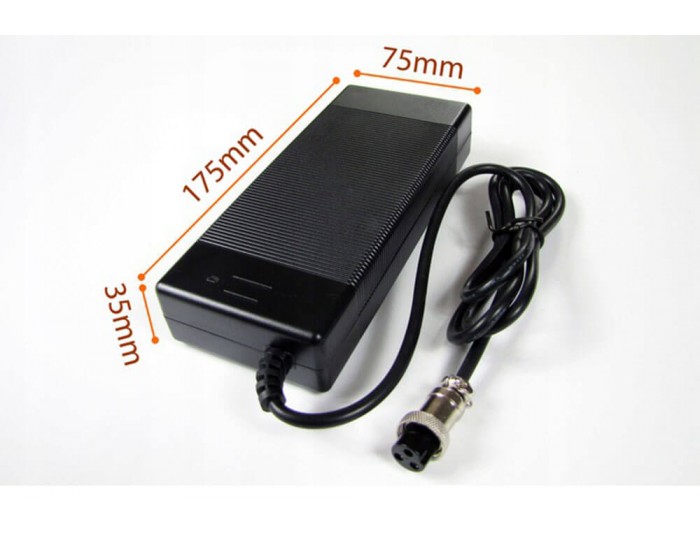 Chargeur 48V 2ah pour batterie Lithium-Ion pour véhicules électriques - Quad, Pocket Bike, Motocross, Trottinettes