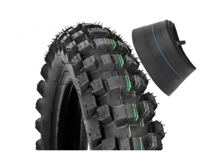 Tyre with Inner Tube 14 inch 90/100-14 for 49cc, Electric Dirt Bike, Pit Bike