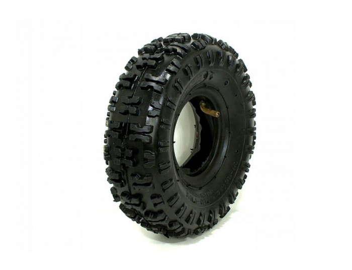 Tyre with Inner Tube 4'' 4,10x4 for 49cc, Electric Mini Quad