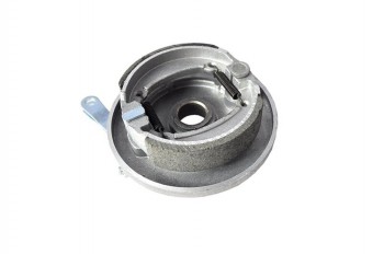Drum brakes with pads