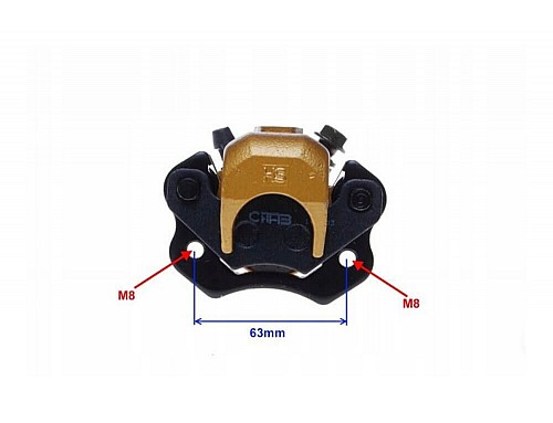 Front hydraulic caliper