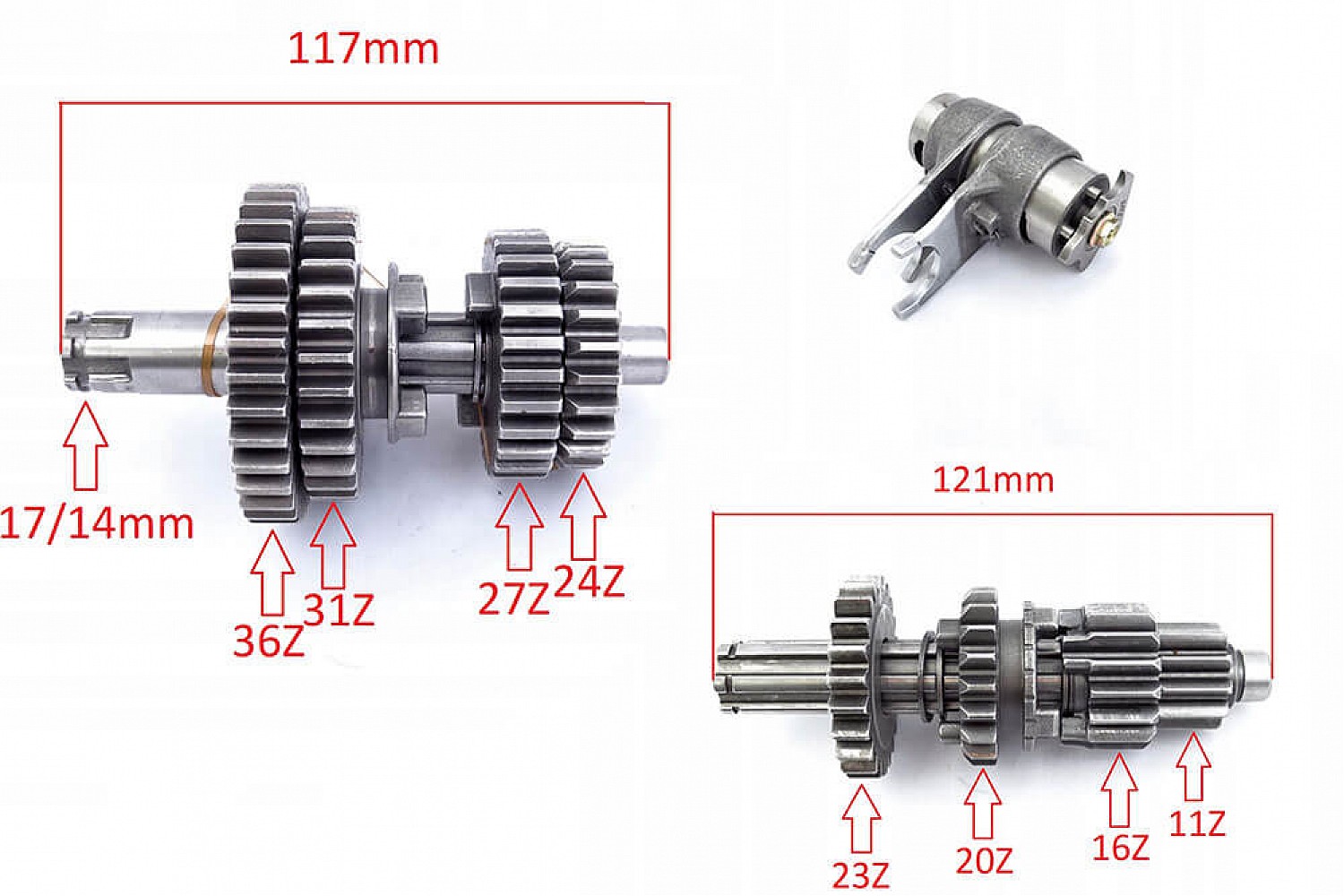 Spare Parts for 110cc 125cc 140cc Dirt Bikes Pit Bikes