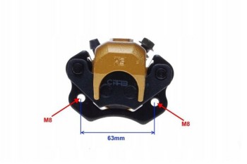 Rear hydraulic brake caliper