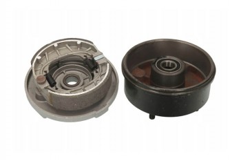 Wheel hub with drum brake