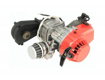 Mini Pocket Atv Quad Engine Motor 49cc w Electric Start 