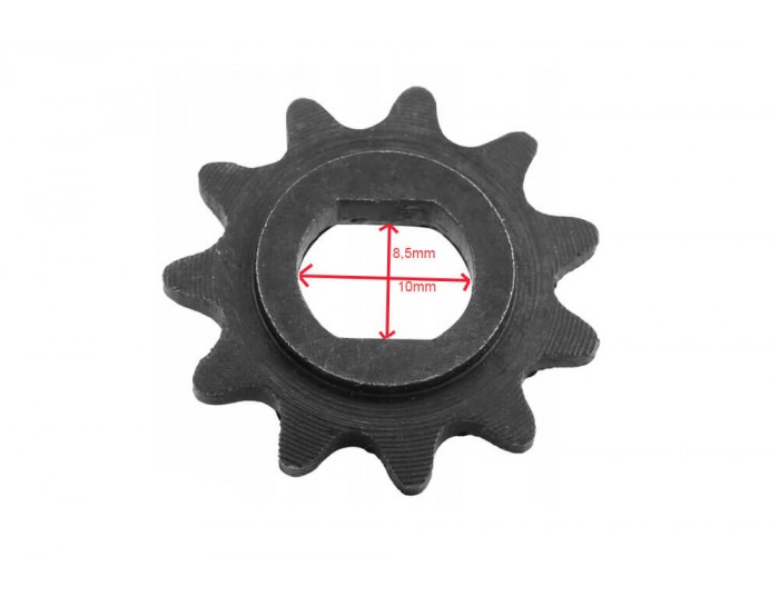 Front Sprocket 11 Tooth 25H for Electric Dirt Bike, Mini Quad, Pocket Bike, Scooter