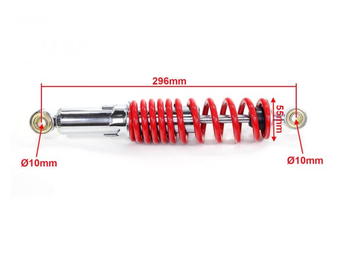 Amortisseur avant 296mm 110, 125, électrique quad