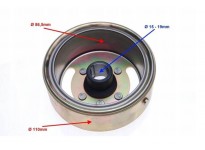 Magneto flywheel for 110cc, 125cc, Quad, Dirt Bike