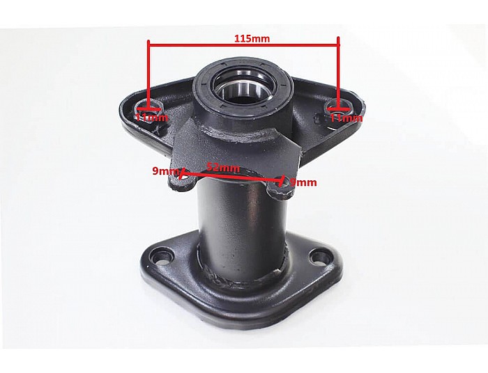 Achteras montage voor 110, 125, elektrische quad