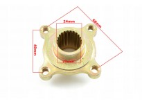 Moyeu de montage du pignon arrière 23 fraises pour 110, 125, électrique quad