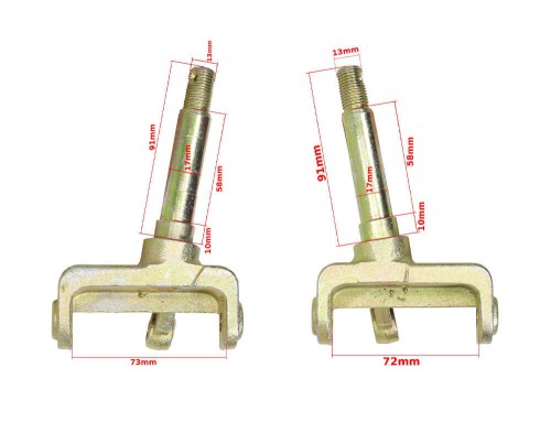 Wheel knuckle (left and right)