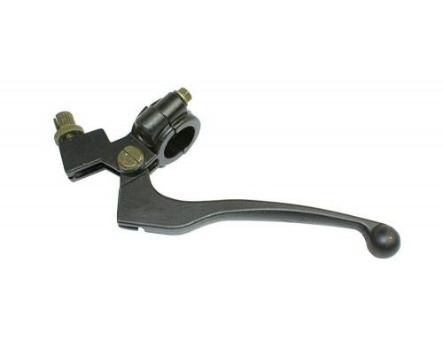 Clutch lever with a clamp
