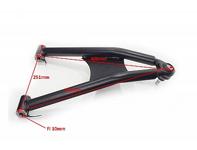 Bras Oscillant Inférieur Avant En Plastique Pour ZD Racing DBX-10 7180 – 2 Pièces – Remplacement Durable, Performances Stables