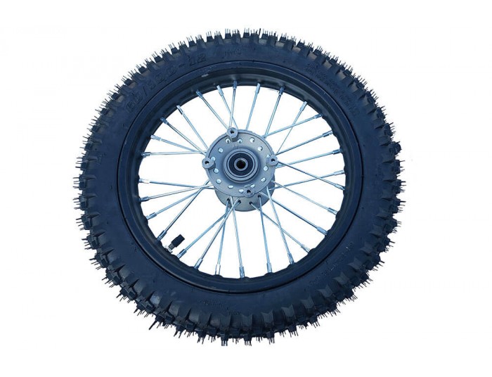12 inch front wheel, rim 1.40x12 tire 60/100-12 for 49cc and Electric Mini Dirt Bike