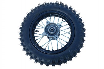 10 inch Rear Wheel, Rim 1.60x10 Tire 3.00-10