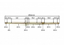 Rear Axle for 49cc, Electric Mini Quad
