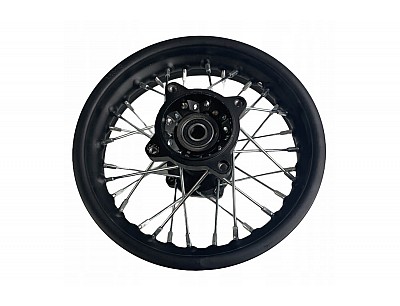 BLYGO 12 Inch Rear Wheel Rim & Tire Combo - 12mm Axle For Pit Pro Dirt