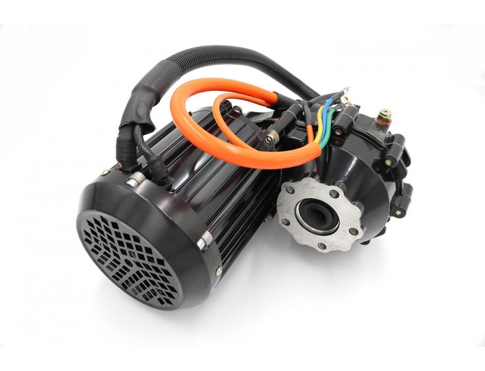 Borstelloze elektrische motor 1500W 60V voor Quad met differentieel