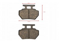 Brake pads for 8085 110cc, 125cc, Electric Quad, Dirt Bike