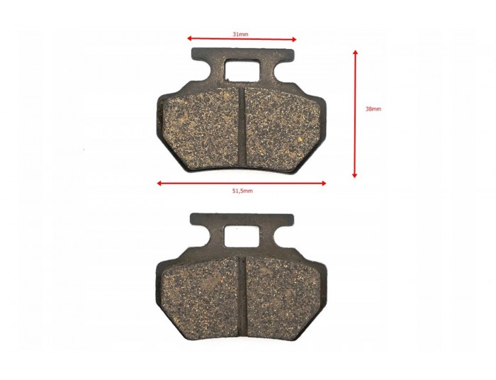 Brake pads for 8085 110cc, 125cc, Electric Quad, Dirt Bike