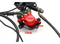 Hydraulic brake system front for mini quads 49cc, Electric Mini Quad