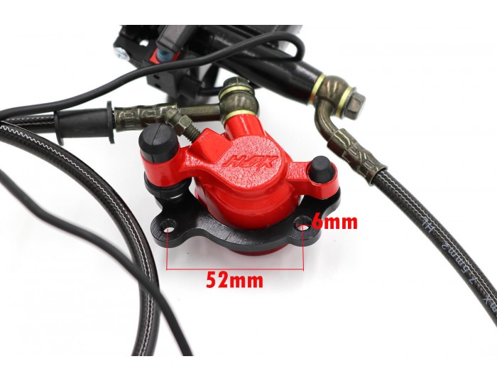 Hydraulic brake system front for mini quads 49cc, Electric Mini Quad