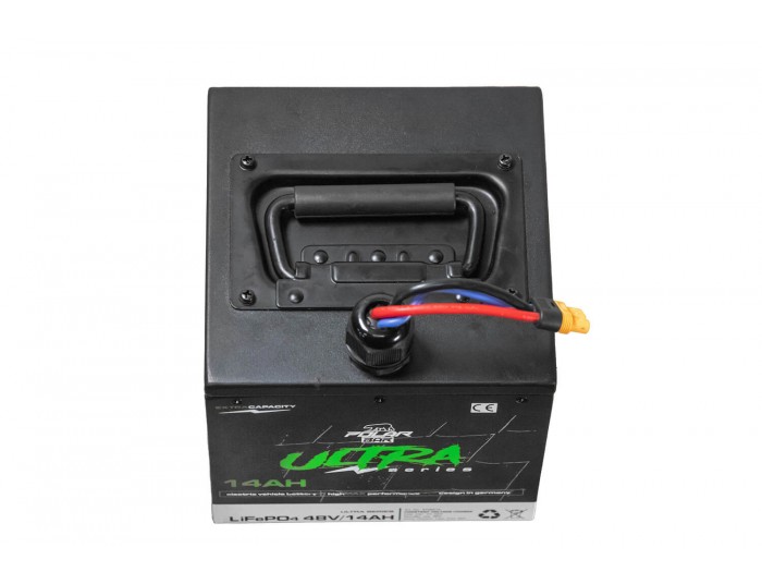 Batterie au lithium Polar Bear LiFePO4 Ultra Series 48V 14Ah avec application BMS