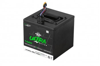 Bateria litowa LiFePO4 firmy Polar Bear z serii Ultra 48 V 14 Ah z aplikacją BMS