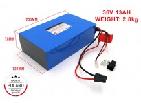Akumulator 36V 13Ah Litowo-Jonowy do Mini Quadów