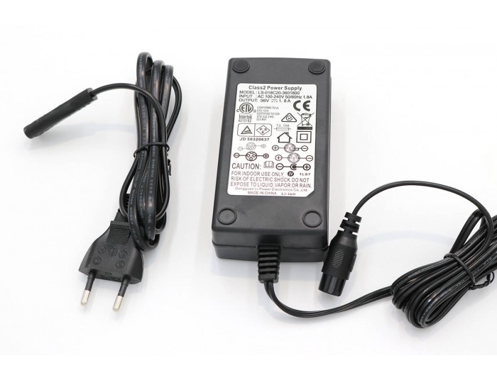 Charger 36V 1.8ah for Lithium-Ion Battery for electric vehicles - Quad, Pocket Bike, Scooter, Dirt Bike