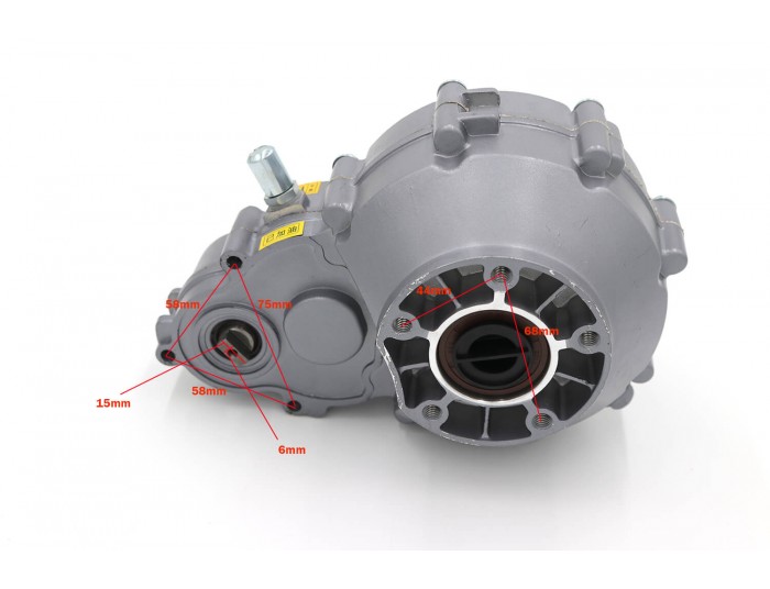 Engrenage différentiel pour électrique Quad