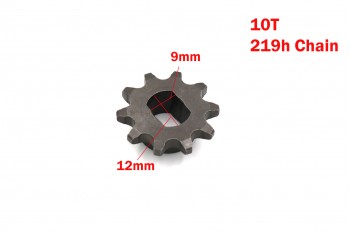 Front sprocket 10 tooth 219h for Tiger Electric Dirt Bike