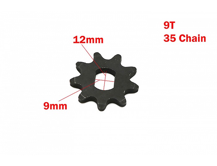 Kettenrad vorne für GoKid Buggy von Nitro Motors