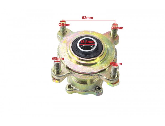 Moyeu de roue avant pour 110, 125, électrique quad