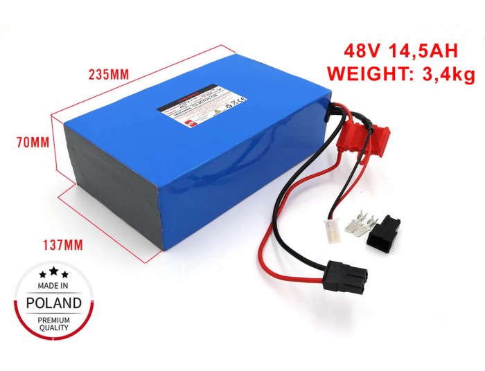 Battery 48V 14,5Ah Lithium-Ion for Electric Mini Quads