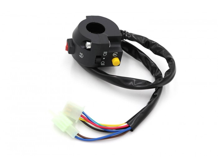 On/Off Switch with start button and lights switch for 49cc 2 Stroke Engine Mini Quad 