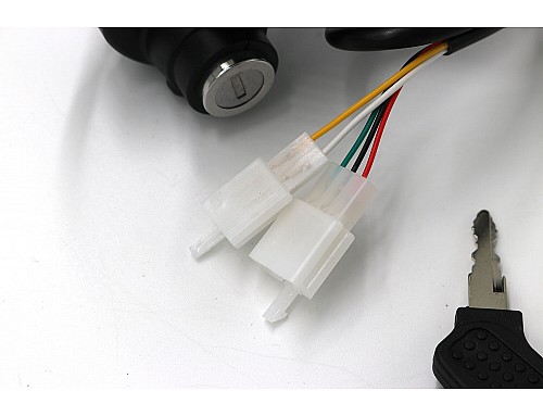 Przepustnica do pojazdów elektrycznych 36V ze stacyjką i wskaźnikiem akumulatora