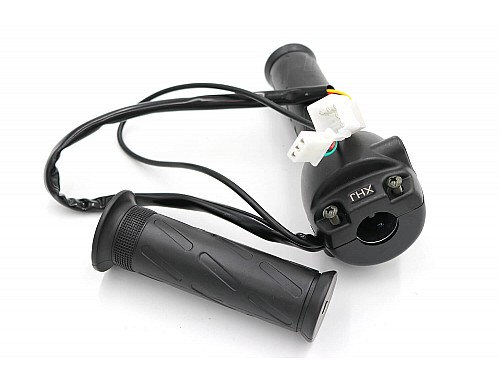 Gashendel voor elektrische voertuigen 24V-72V met 3 snelheids- en rijrichtingschakelaar