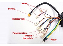 Controller voor 1500W 48V borstelloze elektro crossers