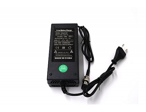 Oplader 60V 2ah voor lithium-ionbatterij