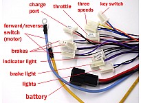 Controller for 1000W-1200W 48V Electric Quads
