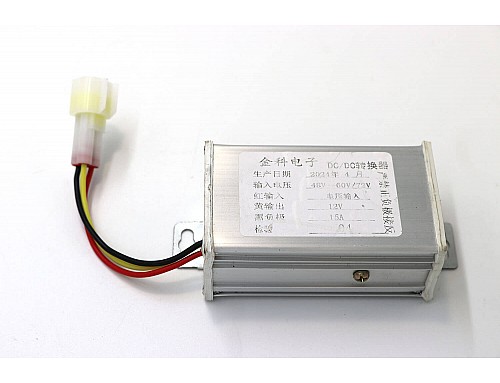 Przetwornica DC 48V 60V 72V na 12V 15Ah