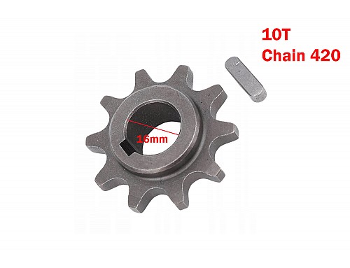 Kettenrad vorne für Forest 212cc Buggy