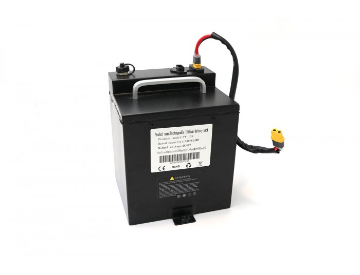 48V 13ah Li-ion accu voor de Tiger 1300W elektrische cross bike van Nitro Motors
