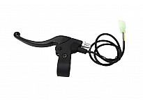 Dźwignia hamulca z czujnikiem - lewa do Elektrycznego Crossa, Mini Quada, Pocket Bike