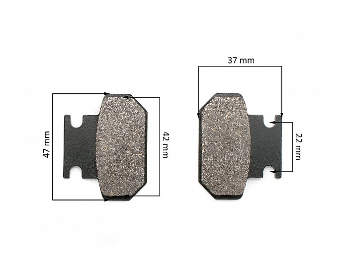 Brake pads for 110cc, 125cc, Electric Quad, Dirt Bike